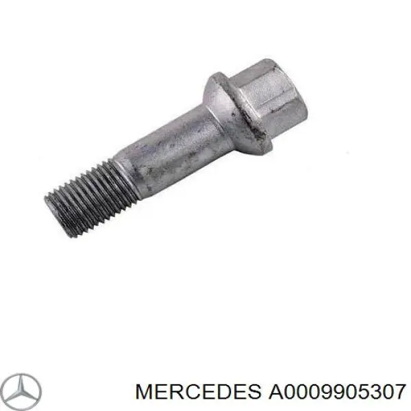 A0009905307 Mercedes Parafuso de roda