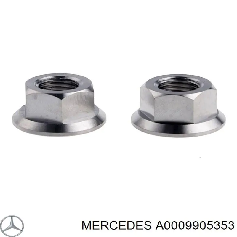 A0009905353 Mercedes Porca de roda