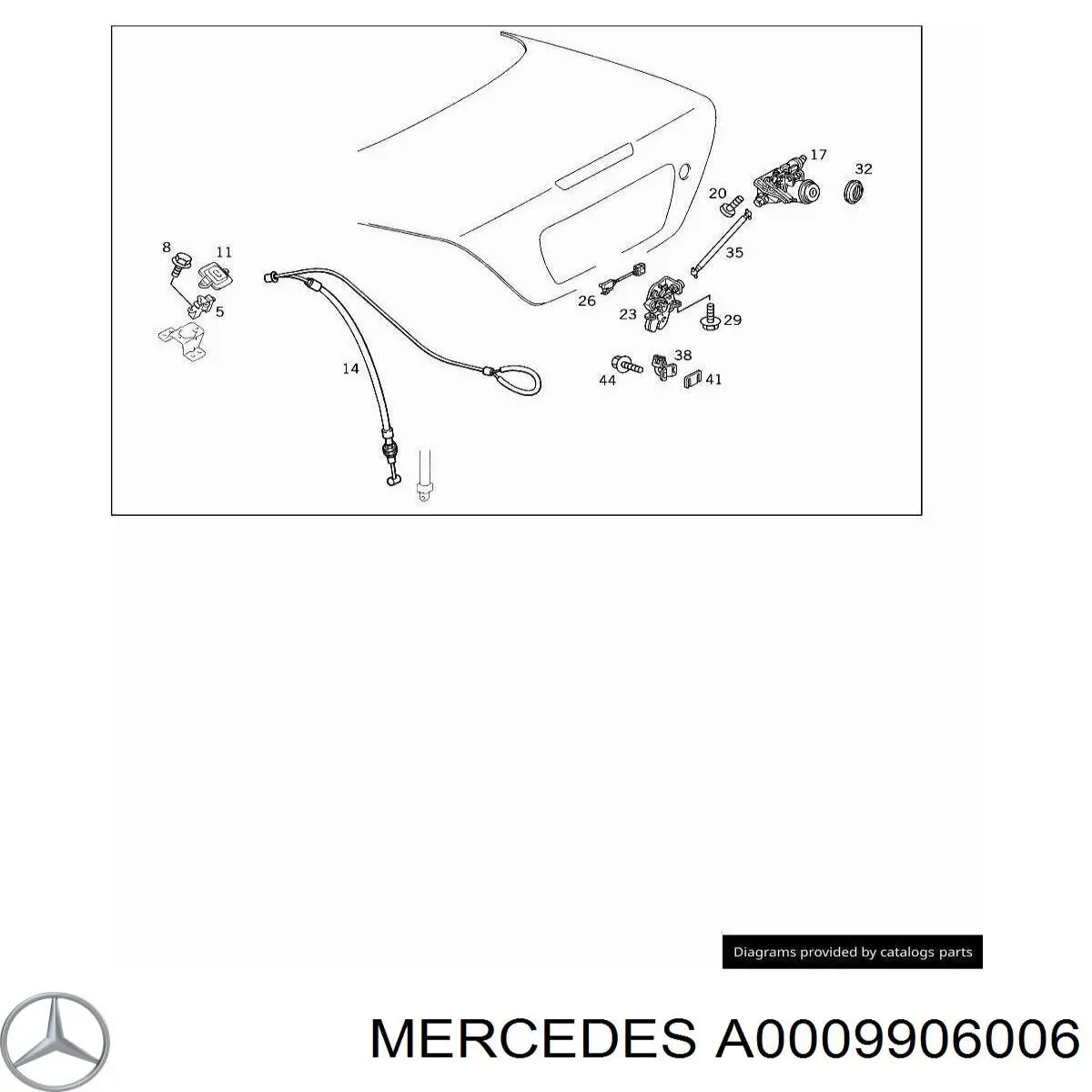  Mercedes A0009906006 preço, a partir de 8,57 USD