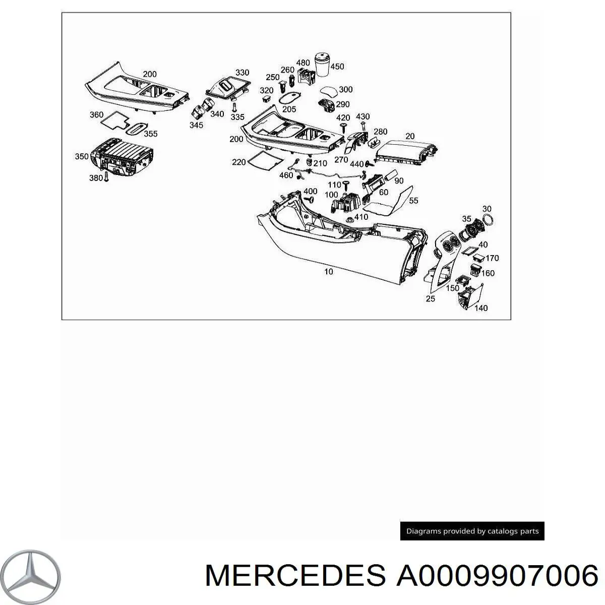 A0009907006 Mercedes 