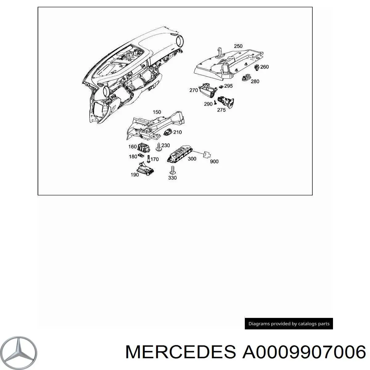  Mercedes A0009907006 preço, a partir de 1,20 USD