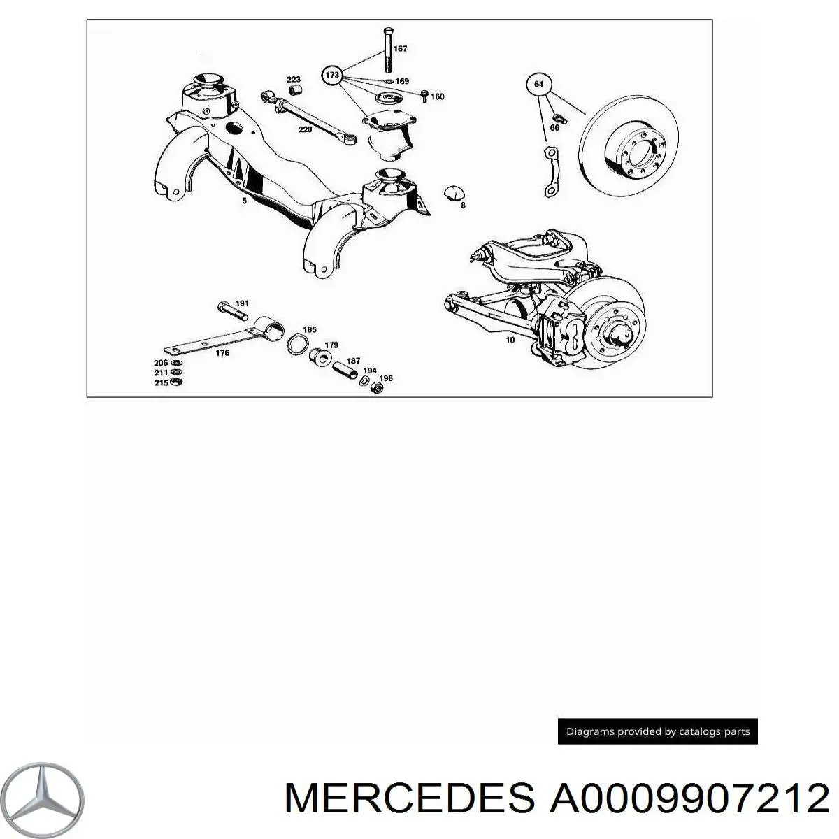  Mercedes A0009907212 preço, a partir de 10,53 USD