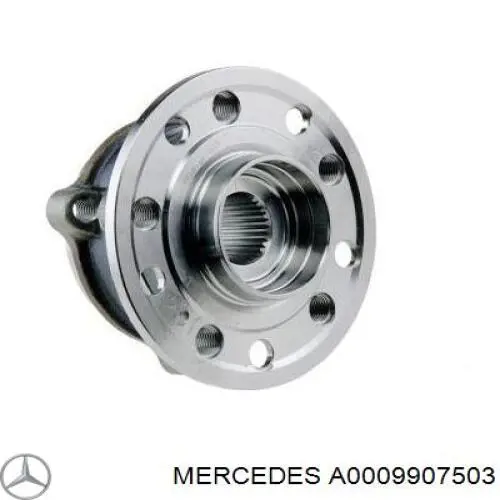 A0009907503 Mercedes Parafuso de cubo