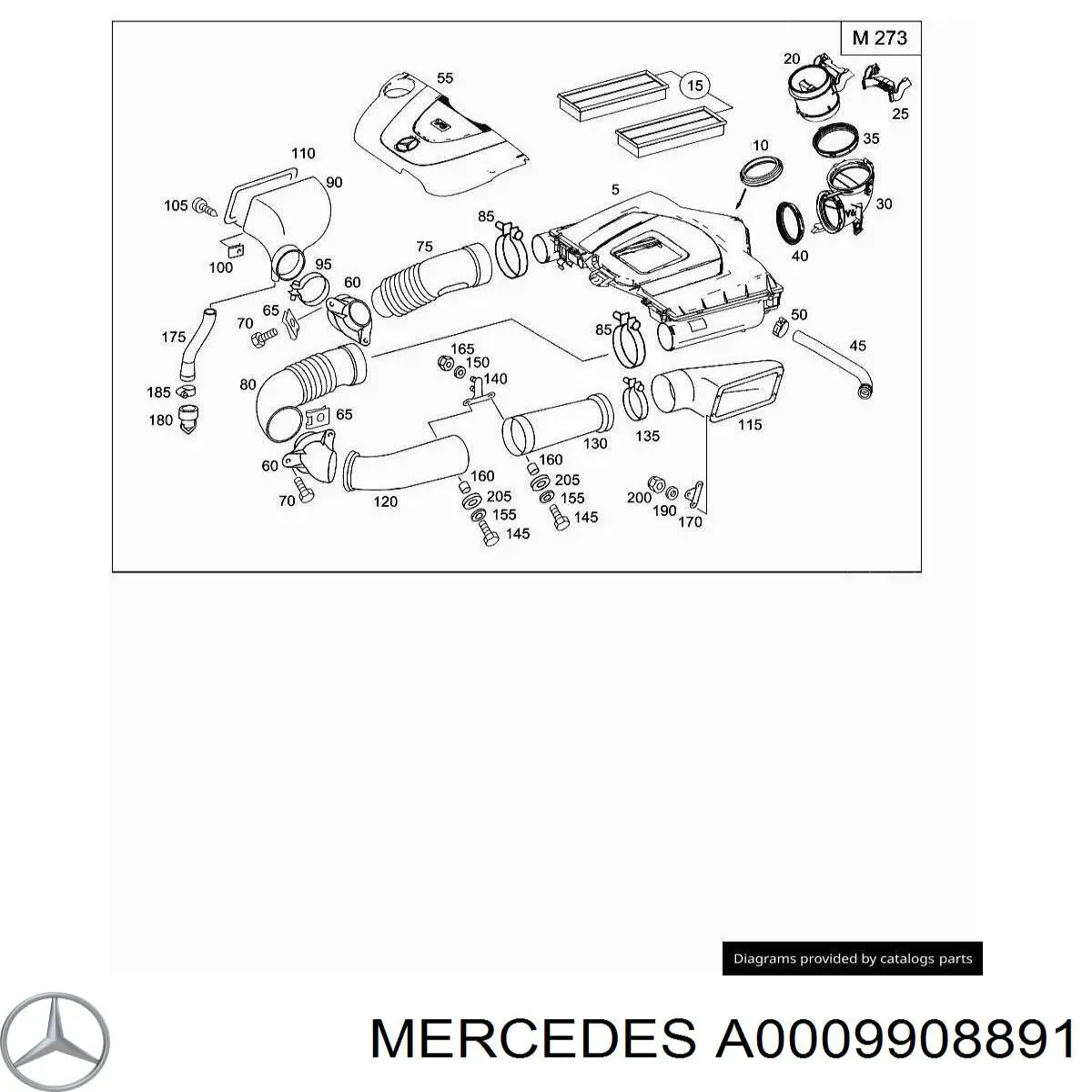 Compre A0009908891 Mercedes 