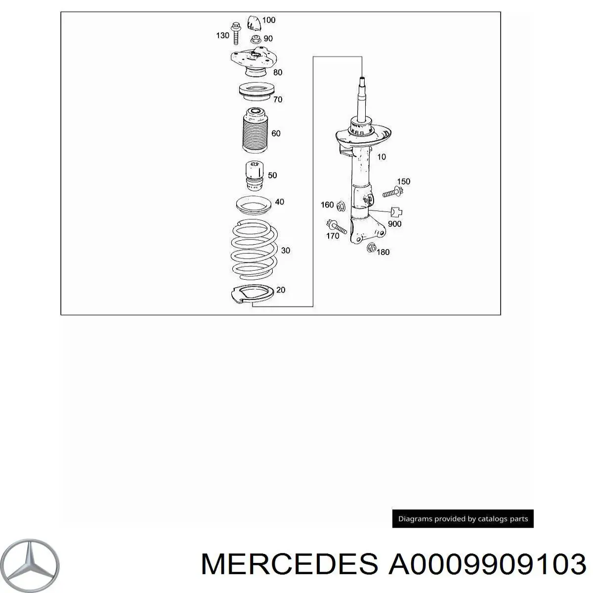  Mercedes A0009909103 preço, a partir de 11,79 USD