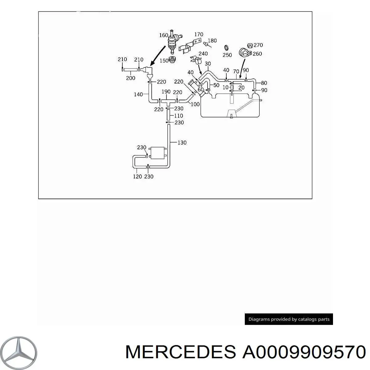 A0009909570 Mercedes 