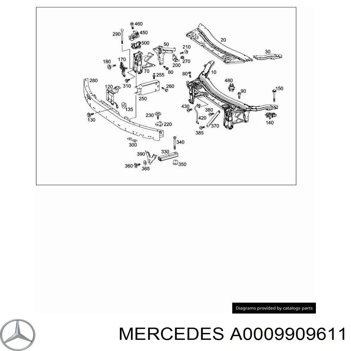  Mercedes A0009909611 preço, a partir de 2,58 USD