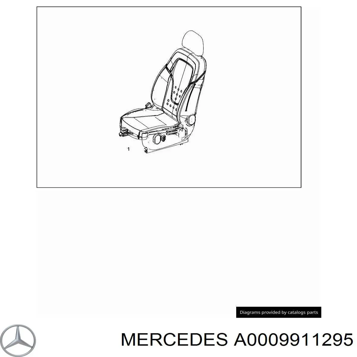 A0009911295 Mercedes 