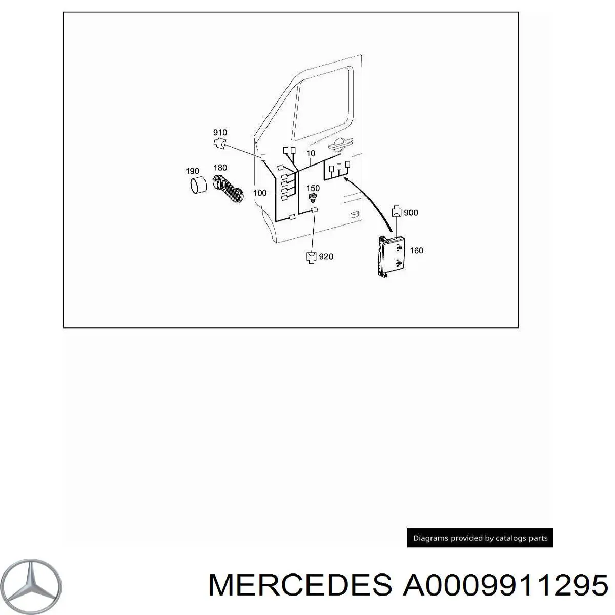  Mercedes A0009911295 preço, a partir de 3,30 USD