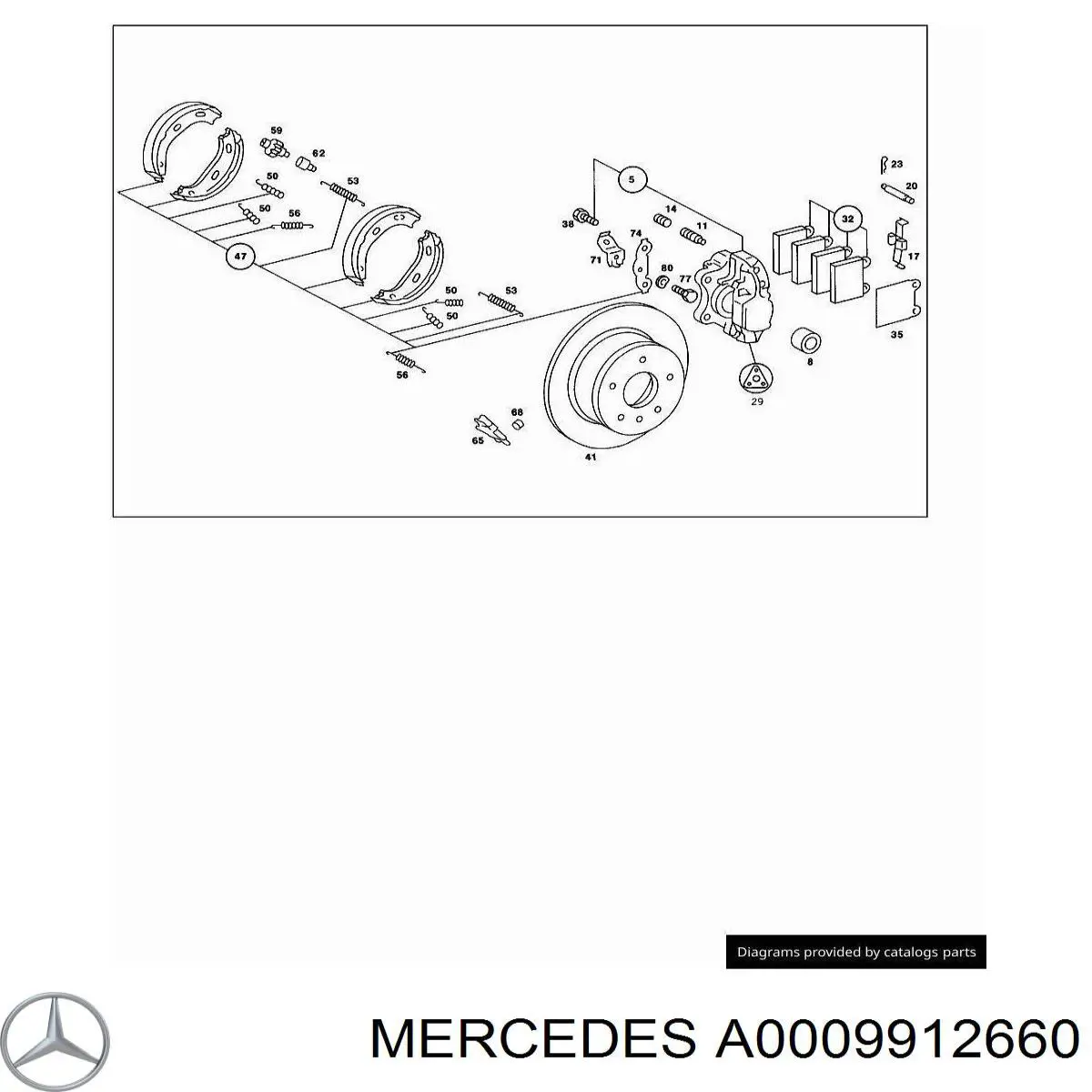 A0009912660 Mercedes 