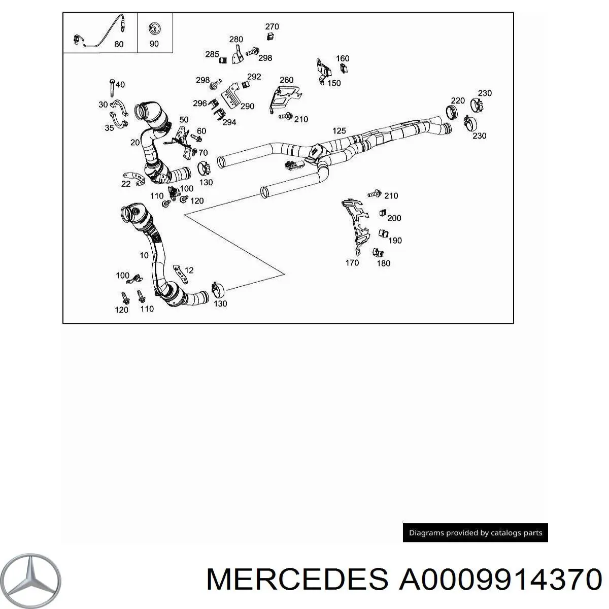 Compre A0009914370 Mercedes 