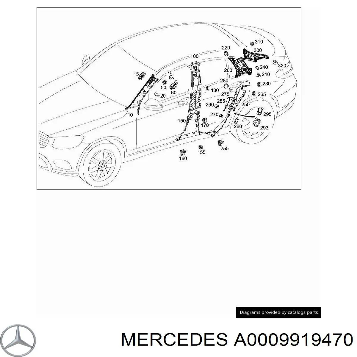 Compre A0009919470 Mercedes 