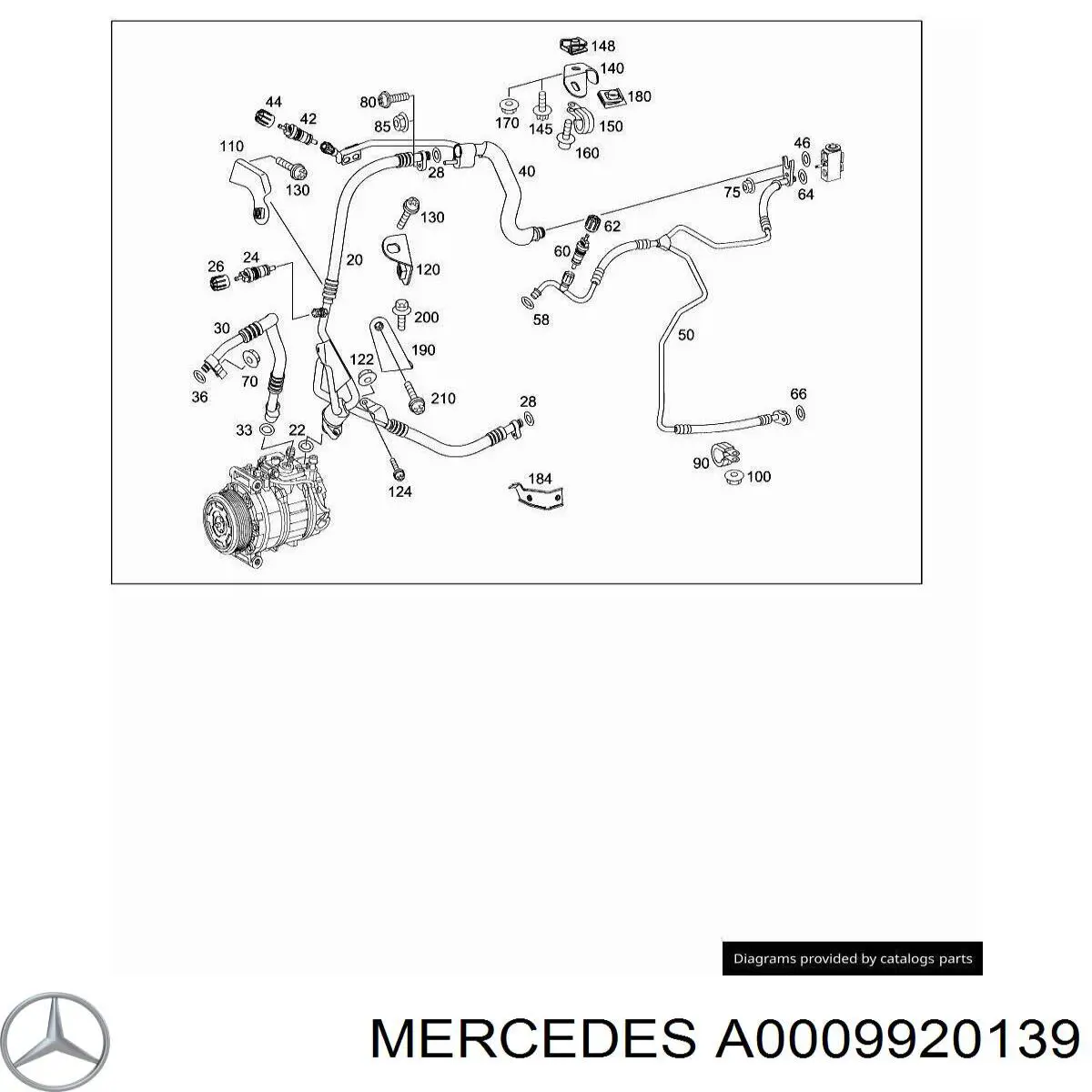 A0009920139 Mercedes 