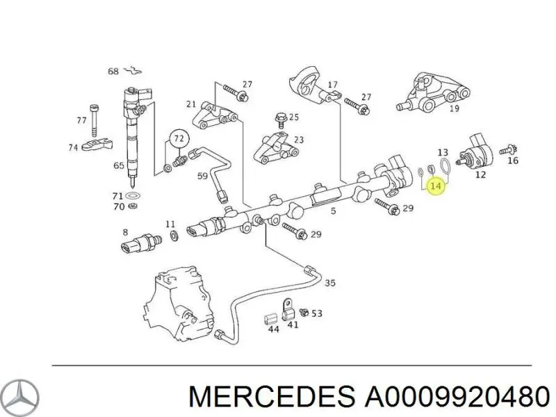 Compre A0009920480 Mercedes 