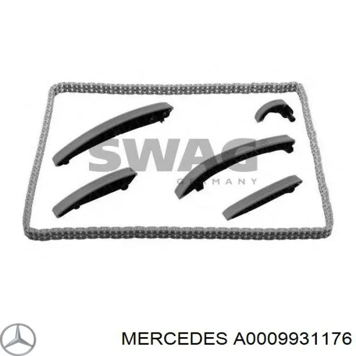 Cadeia do mecanismo de distribuição de gás Mercedes A0009931176 preço, a partir de 64,33 USD