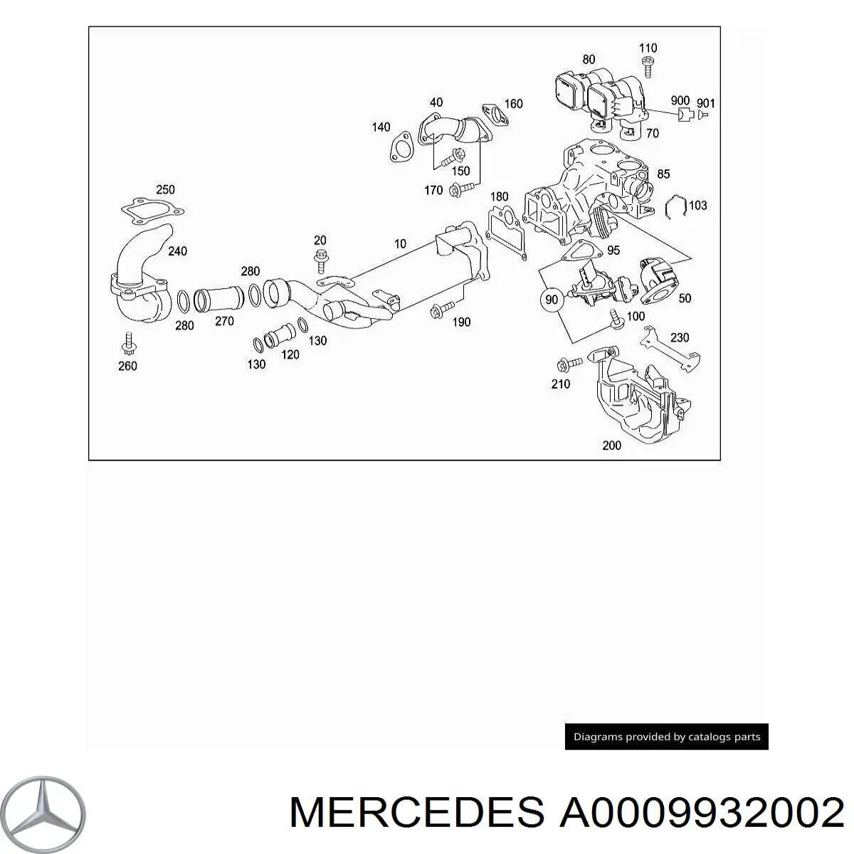 Mercedes A0009932002 preço, a partir de 2,34 USD
