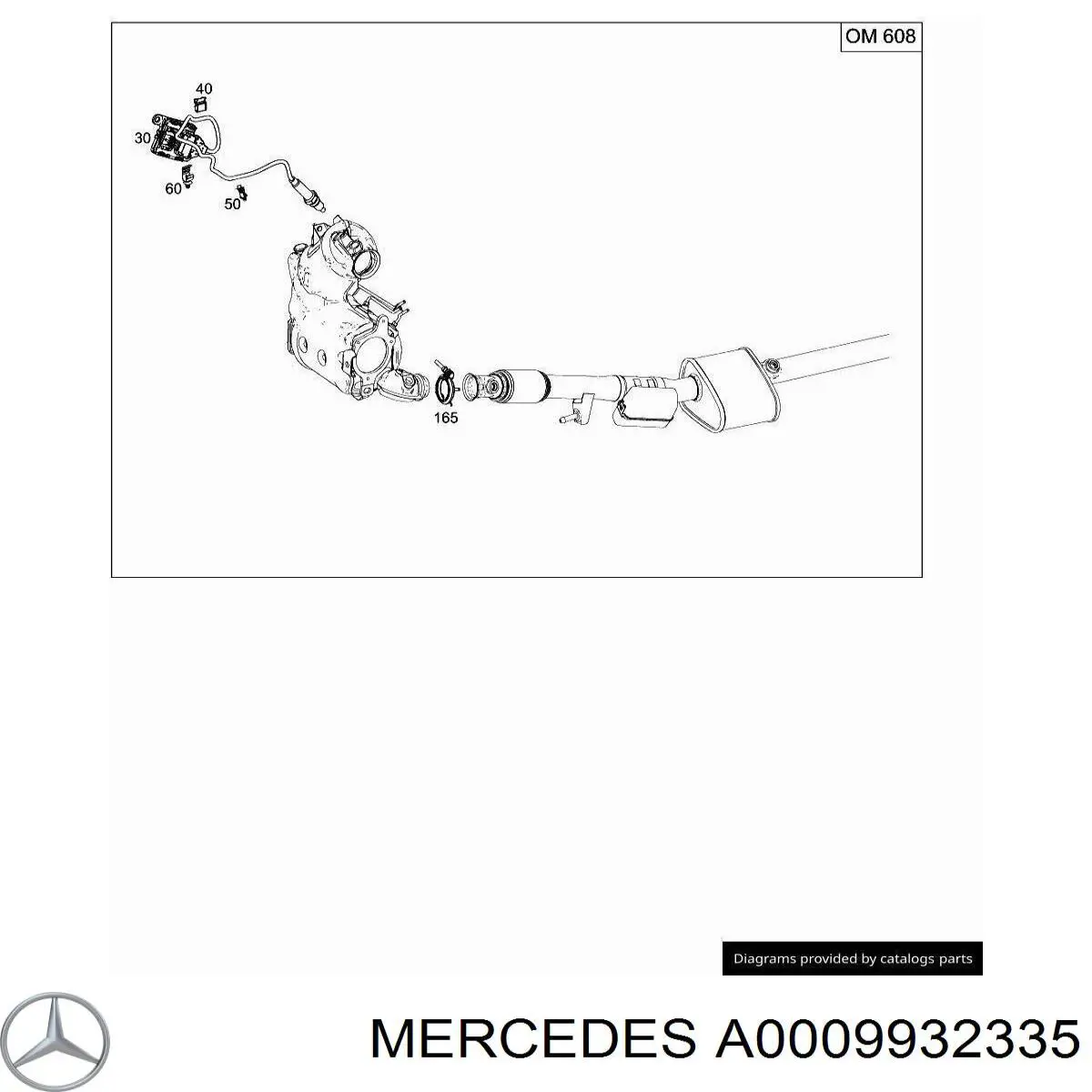  Mercedes A0009932335 preço, a partir de 14,16 USD
