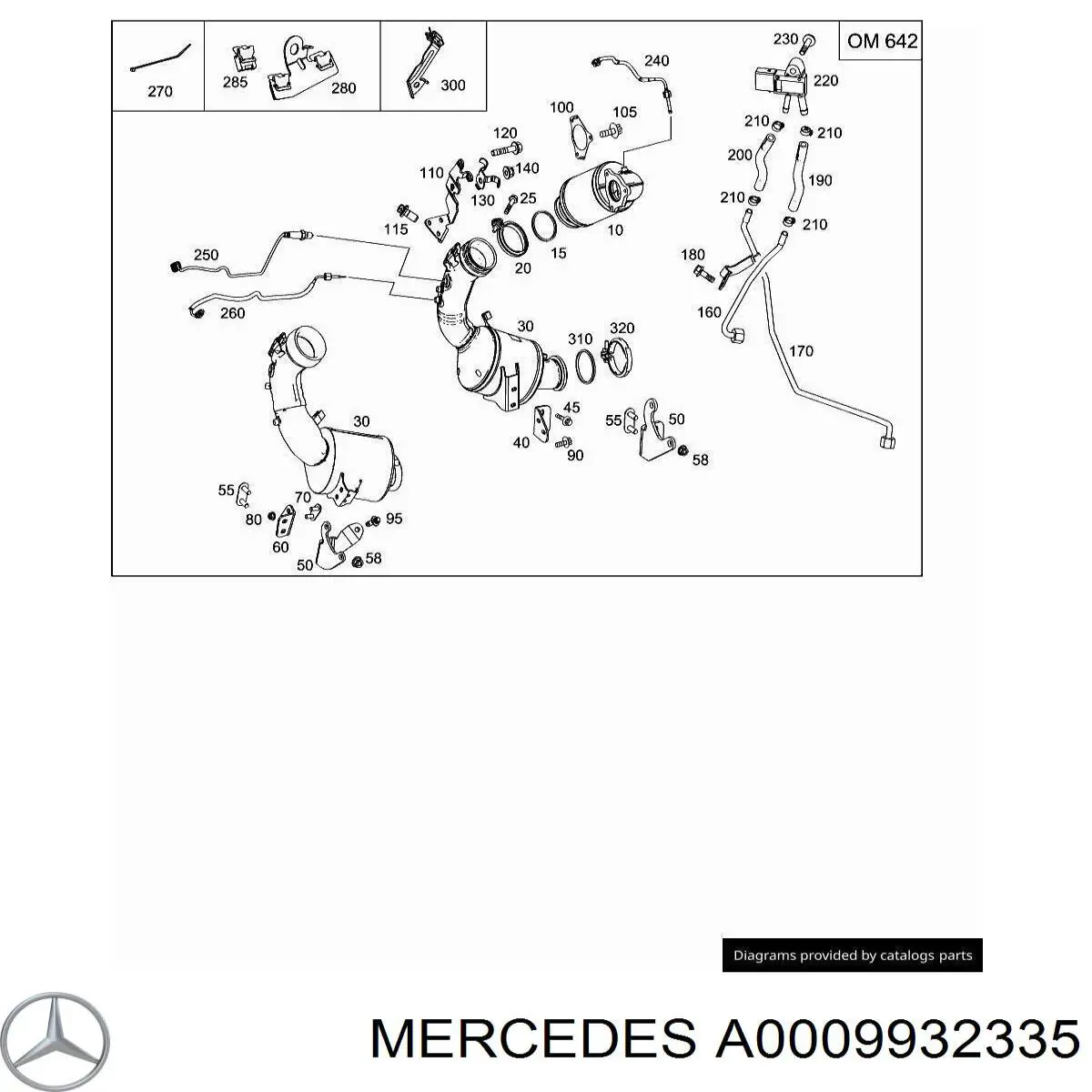 Compre A0009932335 Mercedes 