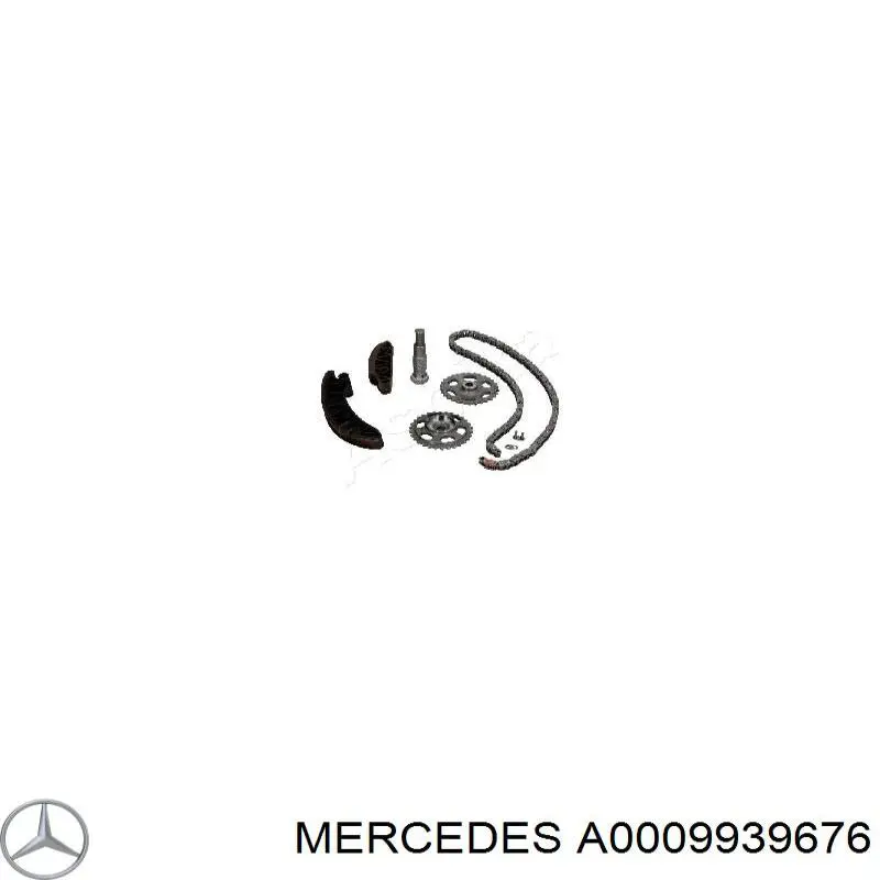 A0009939676 Mercedes Cadeia do mecanismo de distribuição de gás, kit