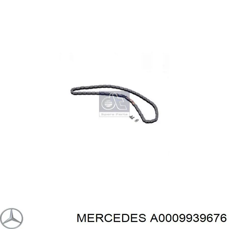 A0009939676 Mercedes Cadeia do mecanismo de distribuição de gás, kit