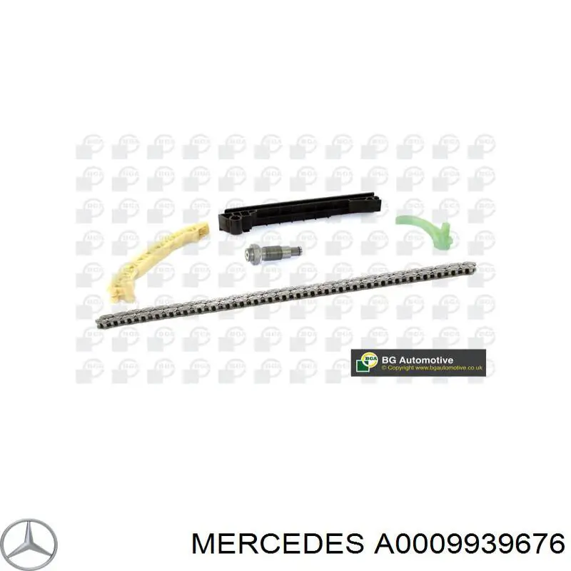 Compre A0009939676 Mercedes Cadeia do mecanismo de distribuição de gás, kit