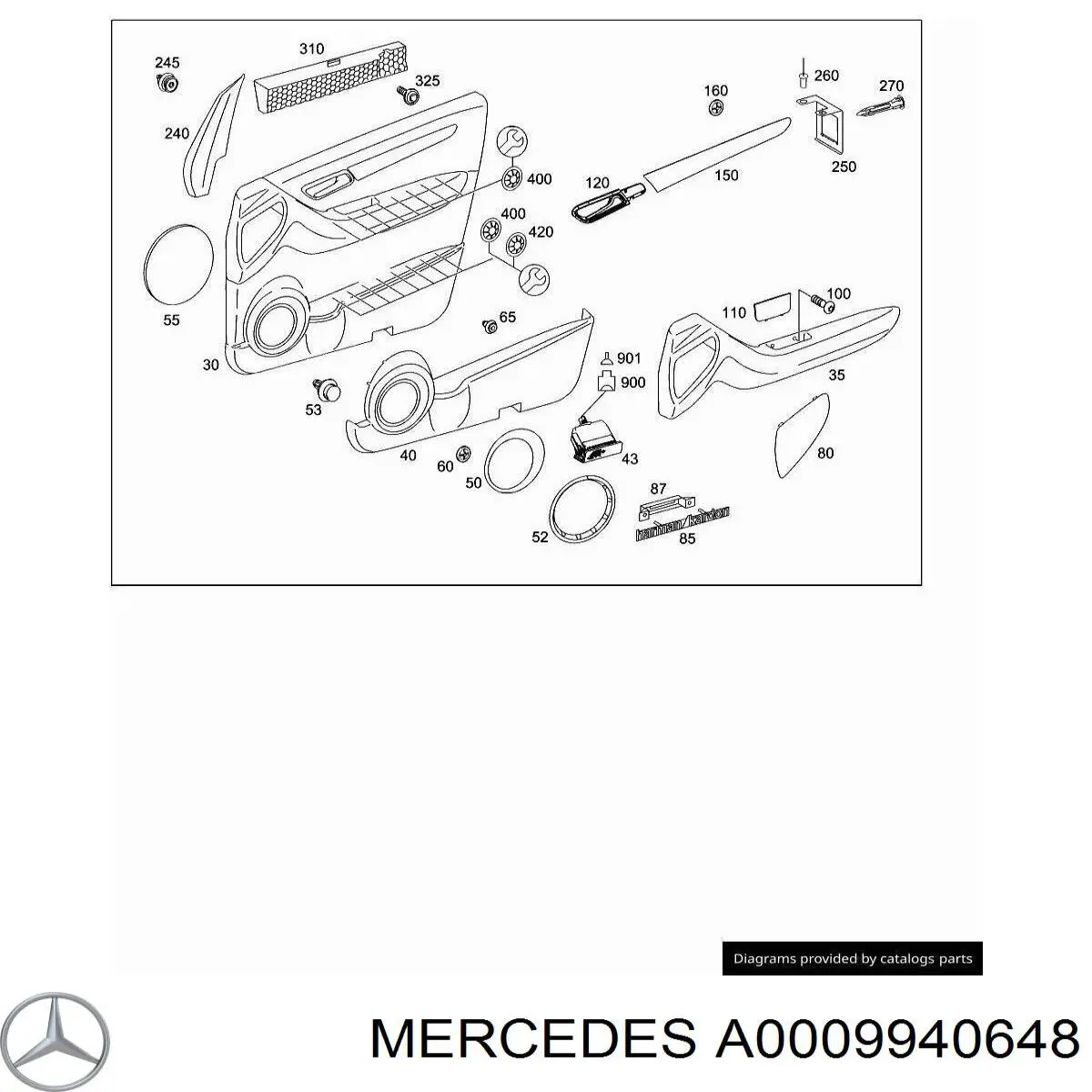  Mercedes A0009940648 preço, a partir de 3,15 USD