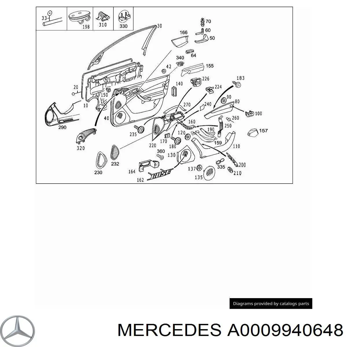 Compre A0009940648 Mercedes 