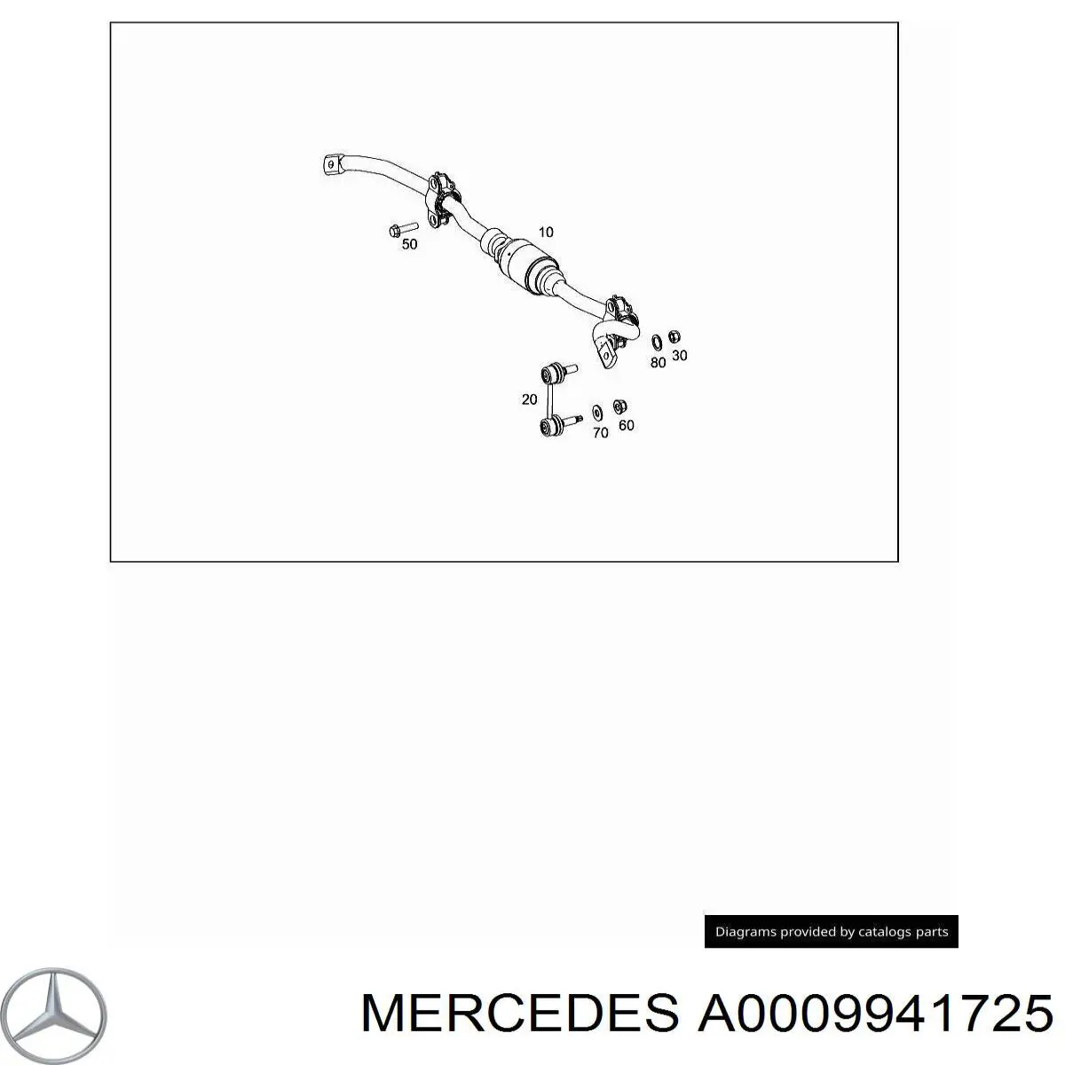 A0009941725 Mercedes 