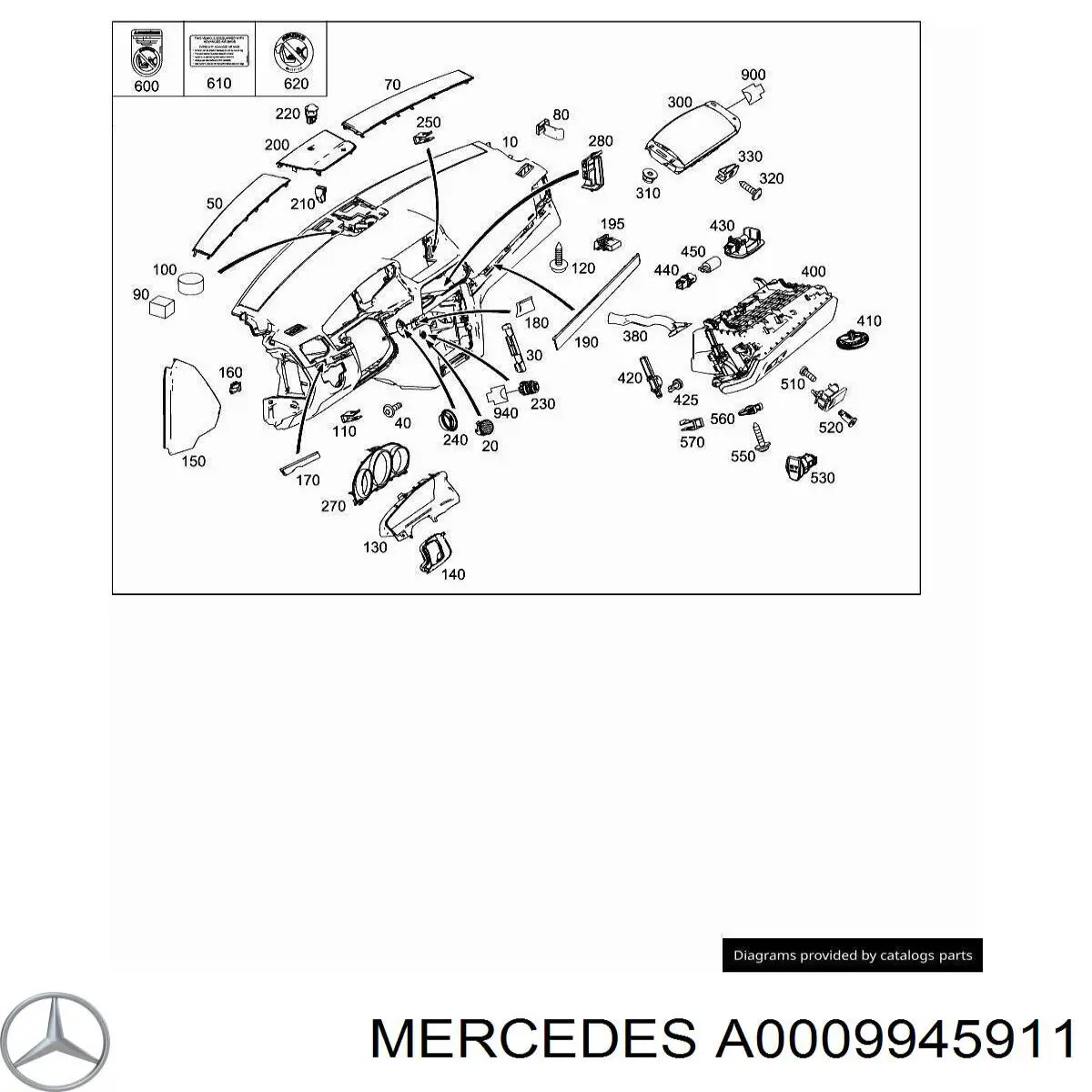  Mercedes A0009945911 preço, a partir de 15,35 USD