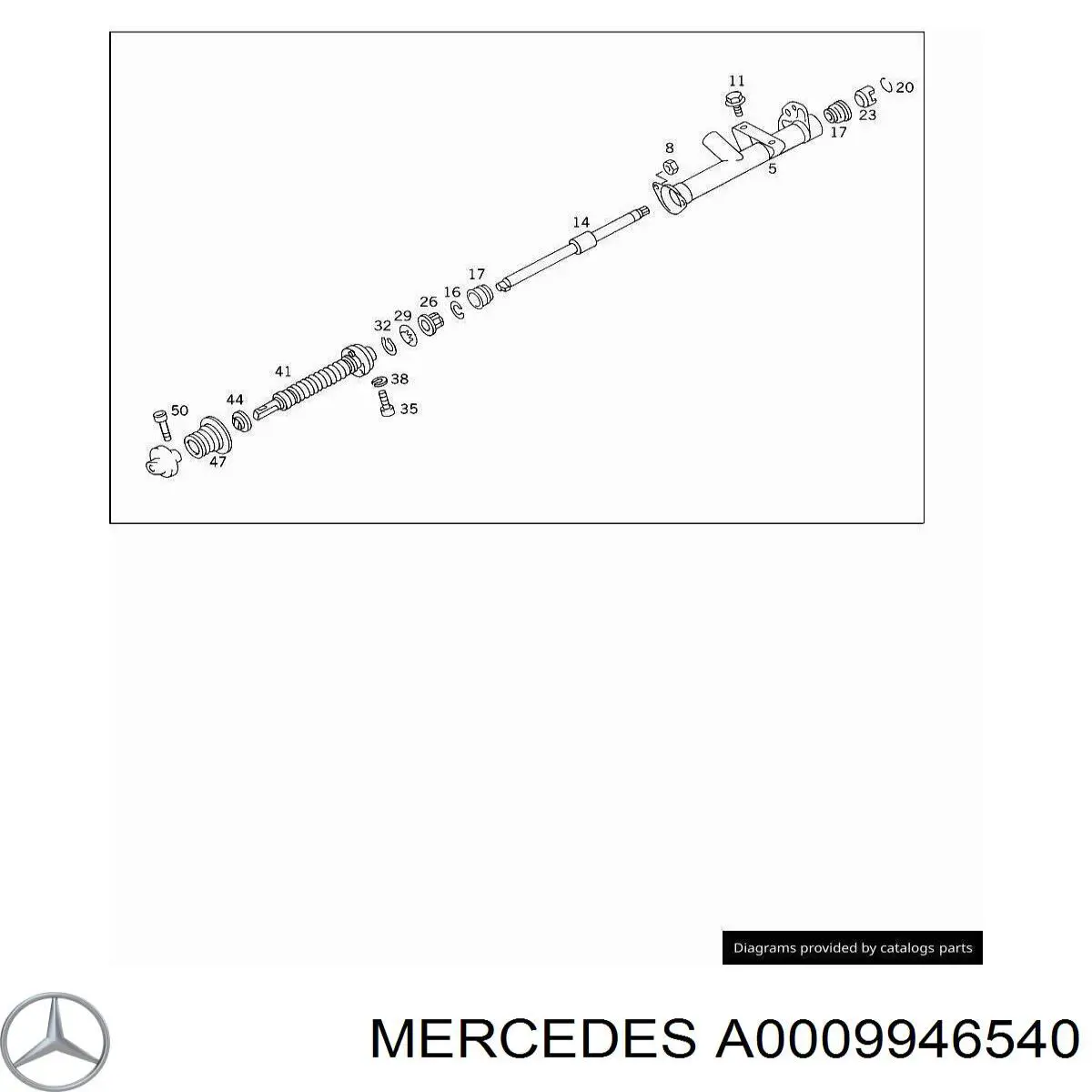 A0009946540 Mercedes 