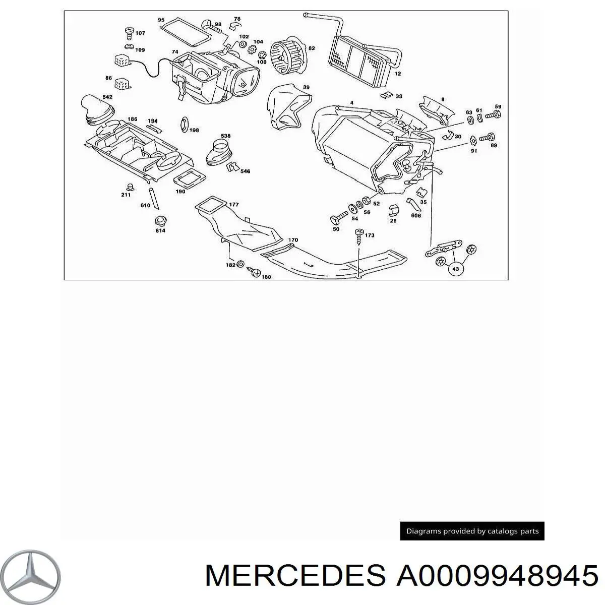  Mercedes A0009948945 preço, a partir de 3,87 USD