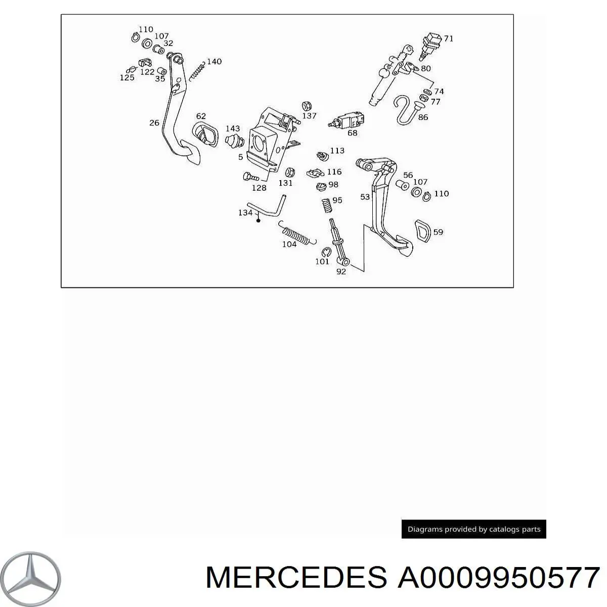Compre A0009950577 Mercedes 