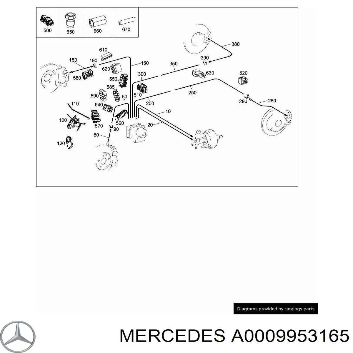  Mercedes A0009953165 preço, a partir de 11,92 USD