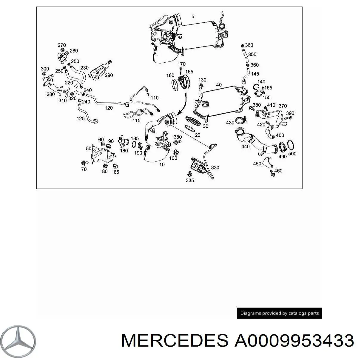 Compre A0009952133 Mercedes 