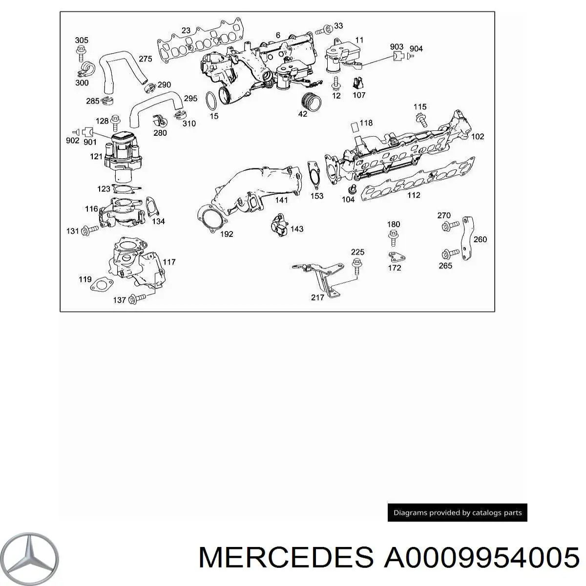 Compre A0009954005 Mercedes 