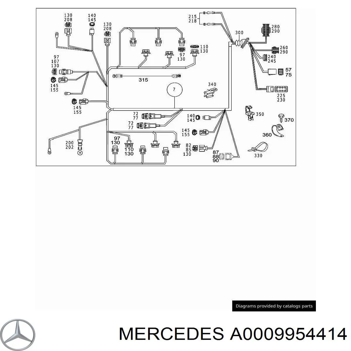 A0009954414 Mercedes 