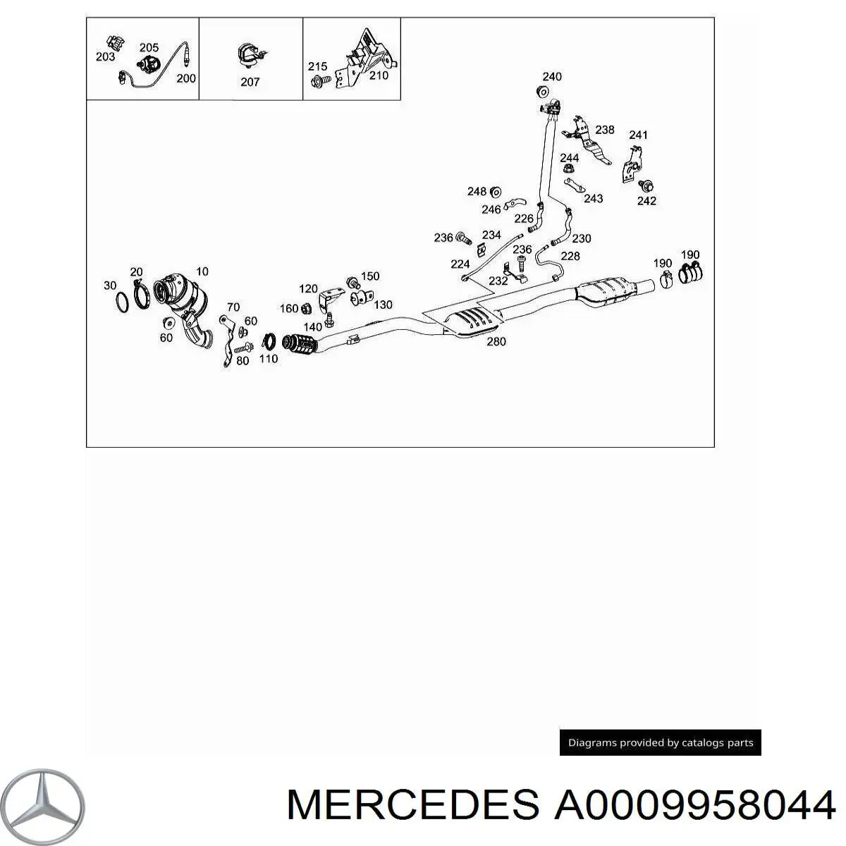 Mercedes A0009957444 preço, a partir de 13,52 USD