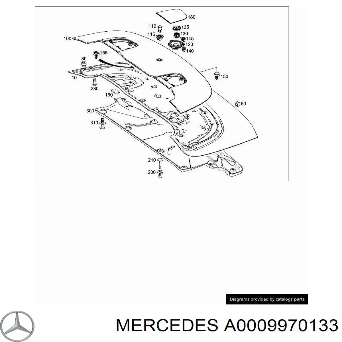 Compre A0009970133 Mercedes 