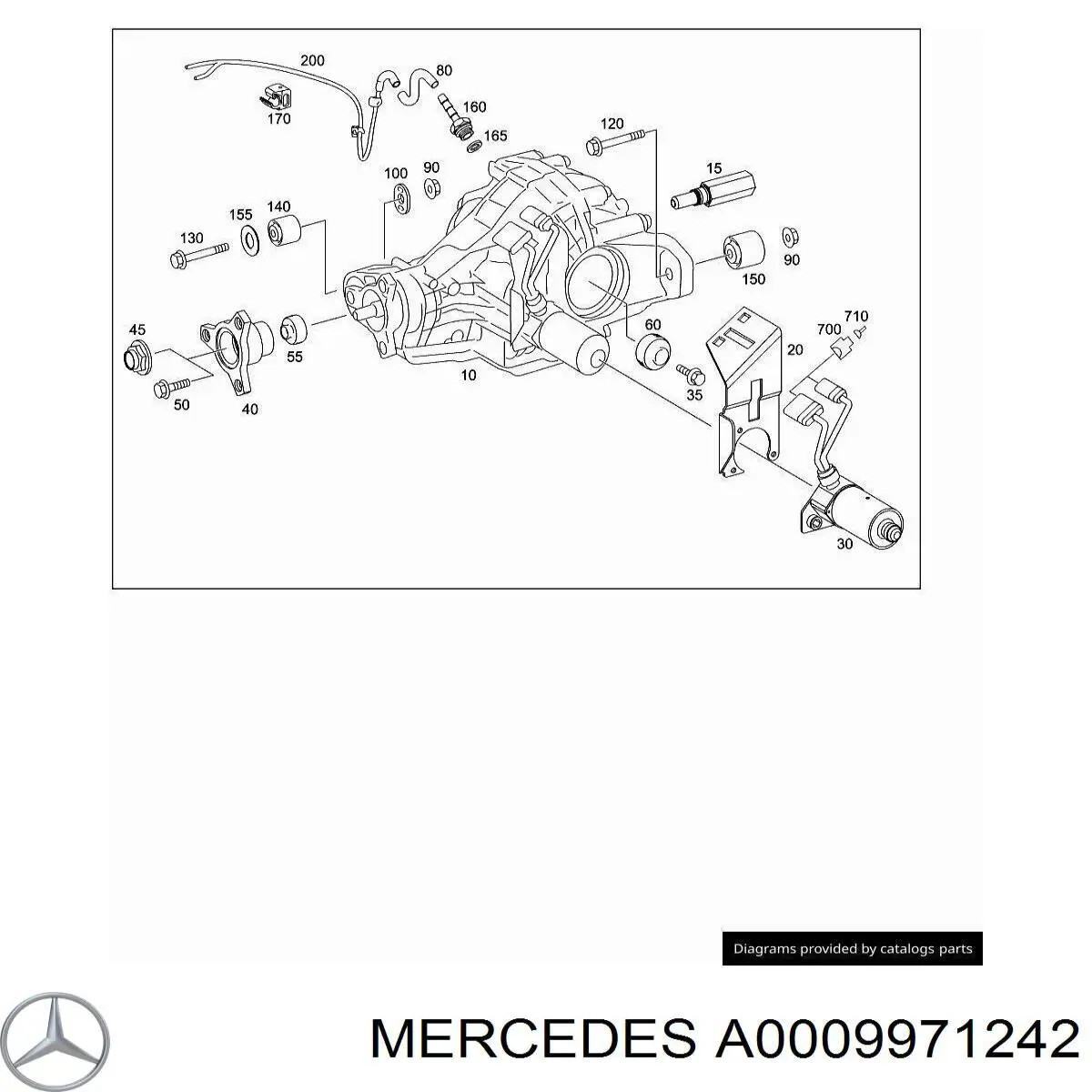 A0009971242 Mercedes 