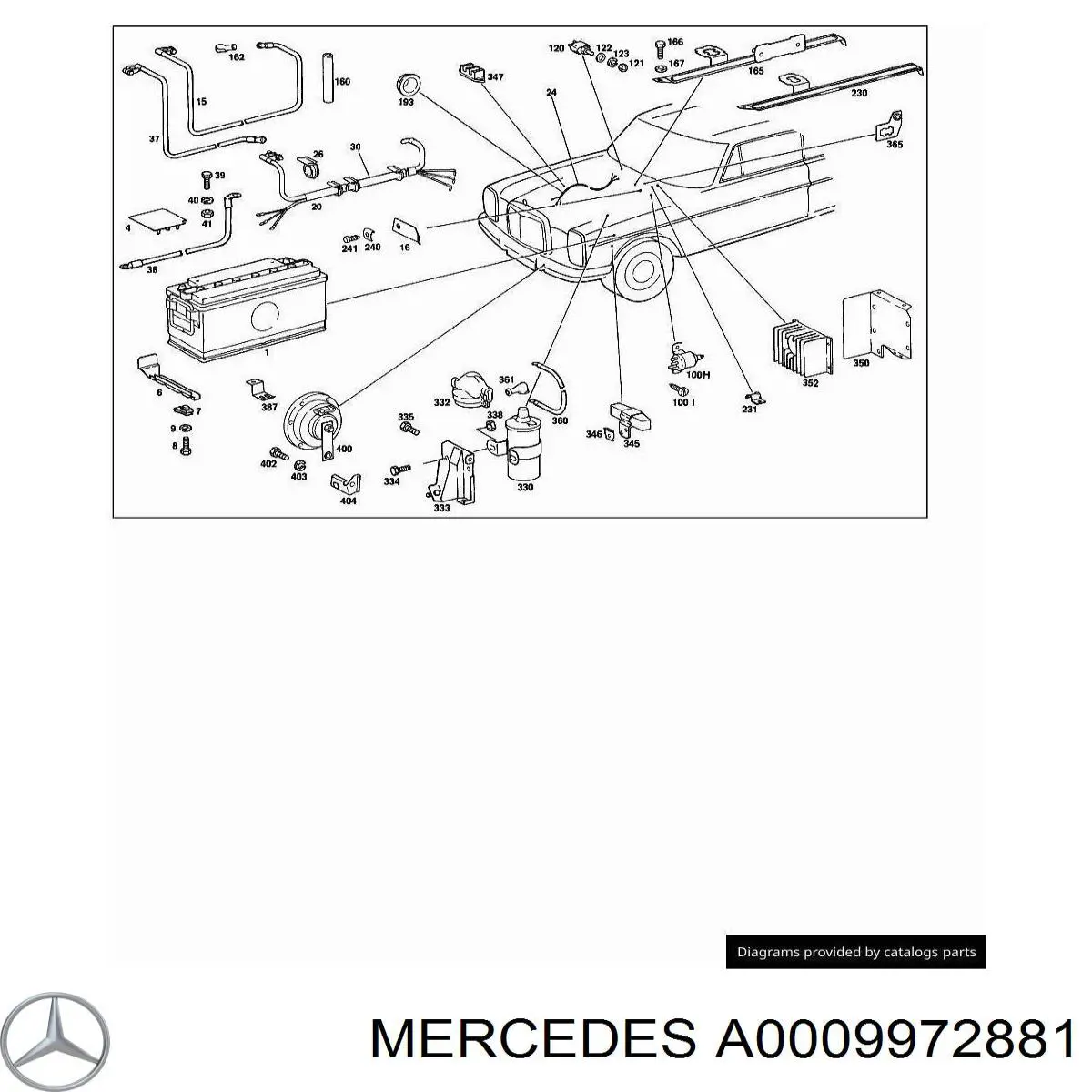  Mercedes A0009972881 preço, a partir de 4,65 USD