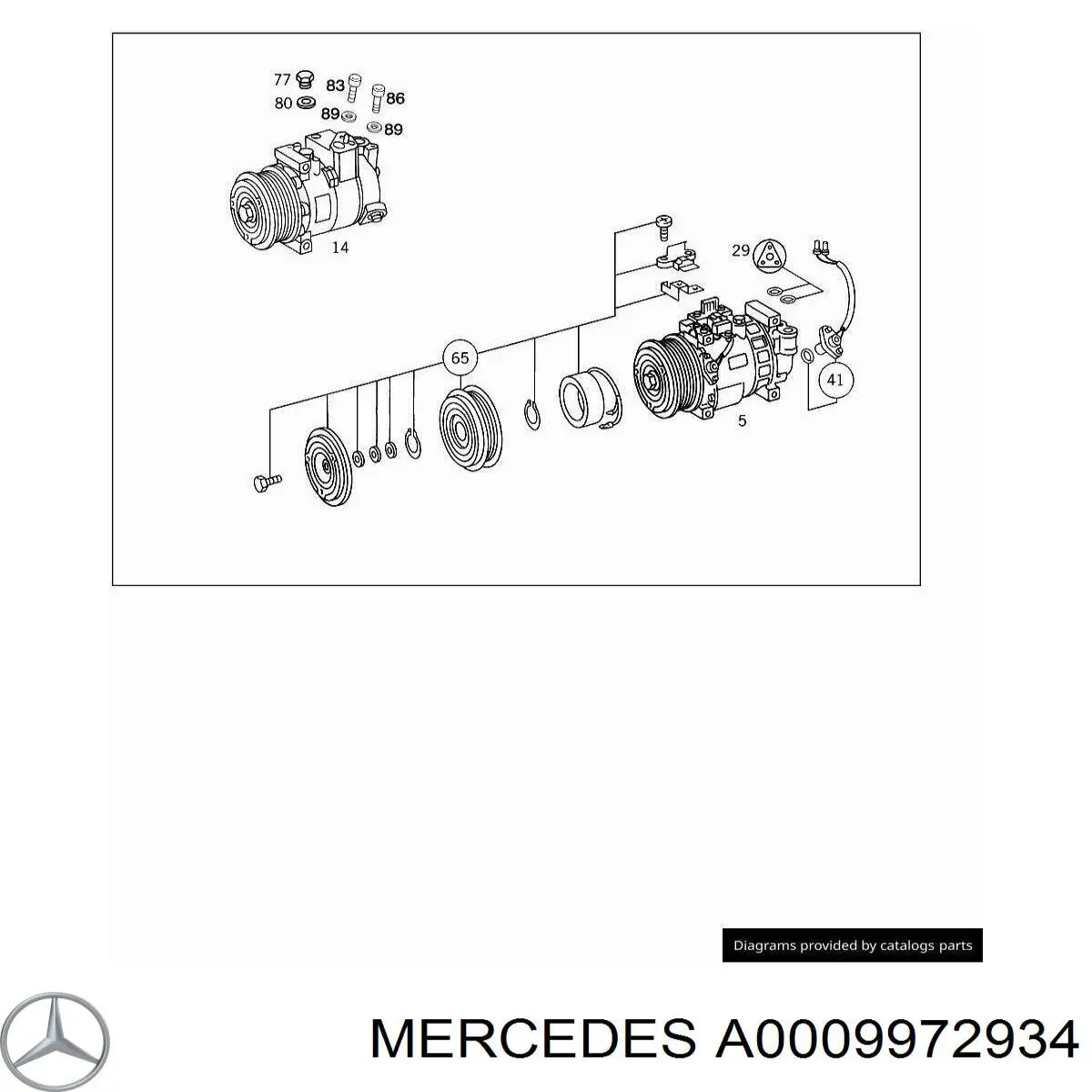  Mercedes A0009972934 preço, a partir de 8,53 USD
