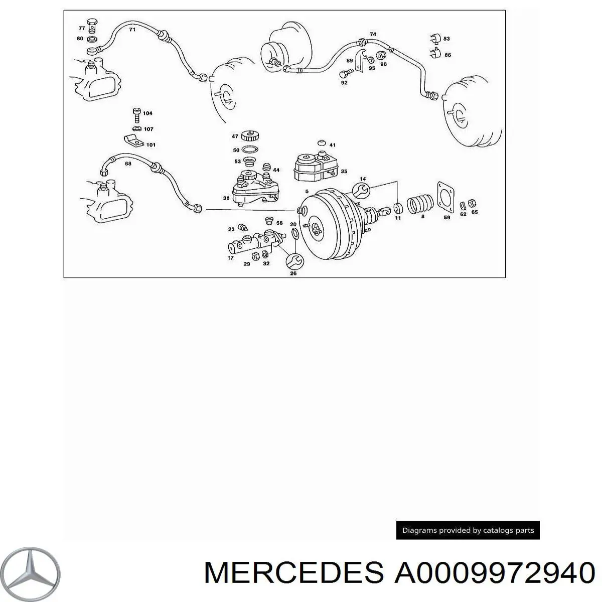  Mercedes A0009972940 preço, a partir de 5,01 USD