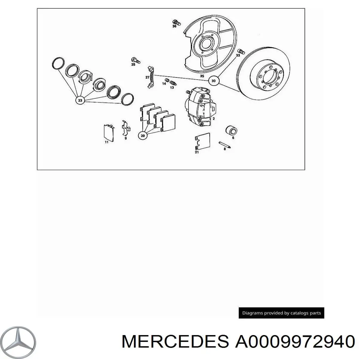 Compre A0009972940 Mercedes 