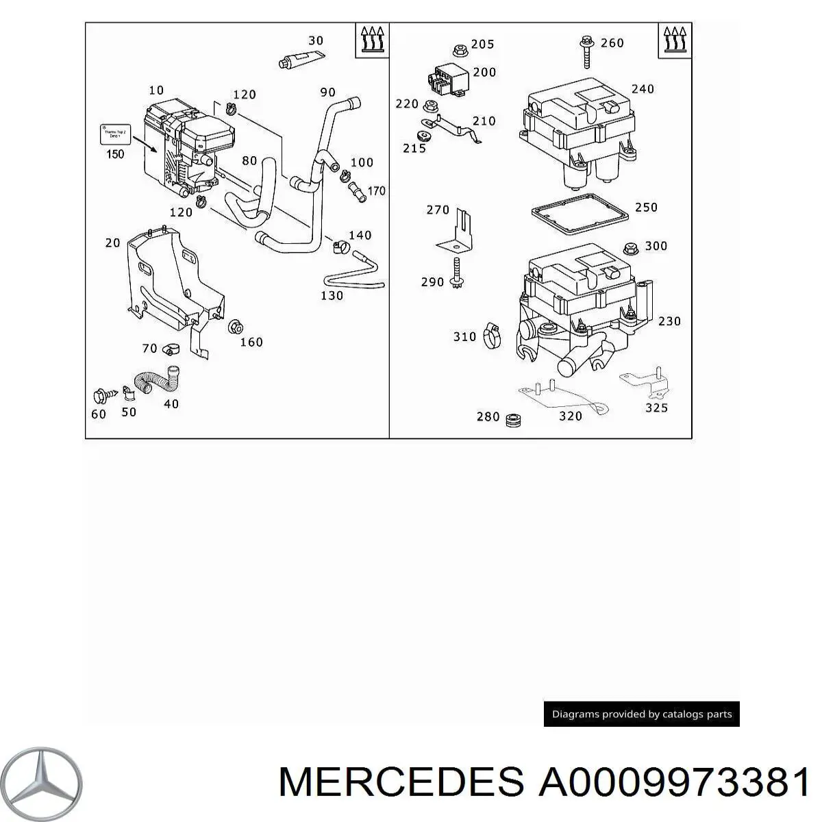 Compre A0009973381 Mercedes 