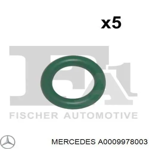 A0009978003 Mercedes Anel de vedação, universal