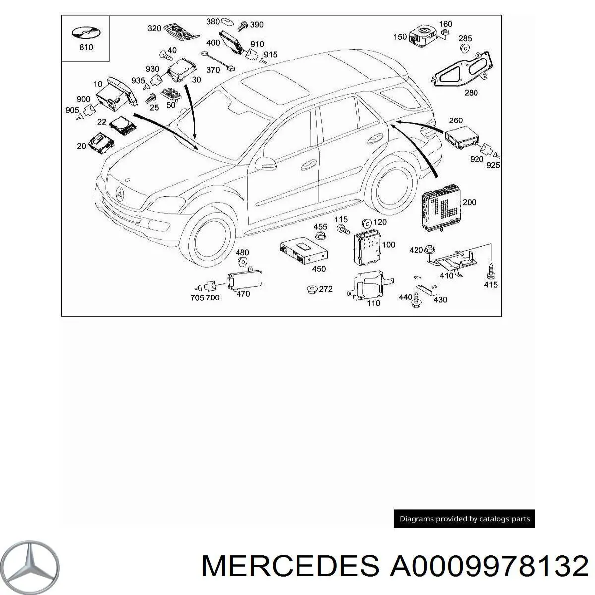 A0009907702 Mercedes 