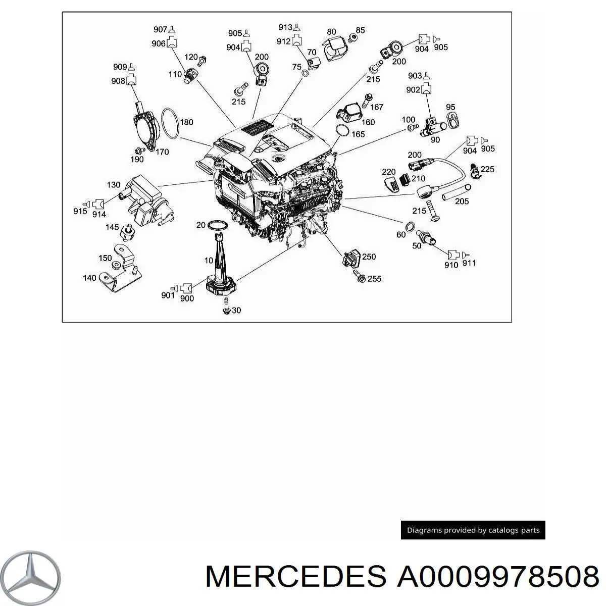 Vedante de mangueira de derivação de óleo de turbina Mercedes A0009978508 preço, a partir de 6,62 USD