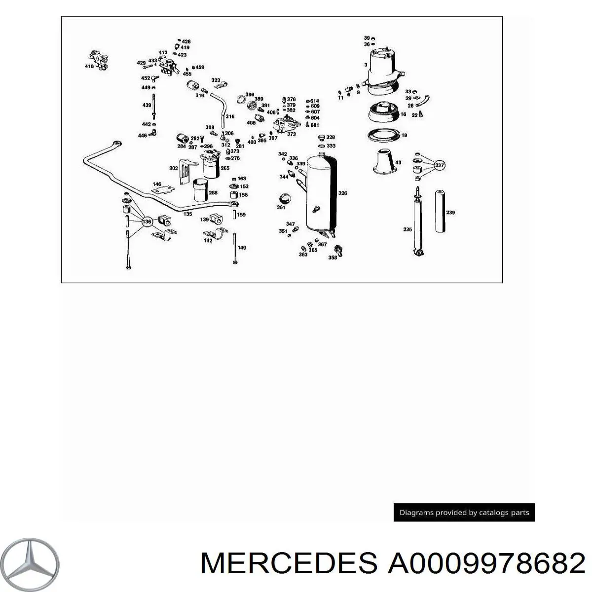 A0009978682 Mercedes 