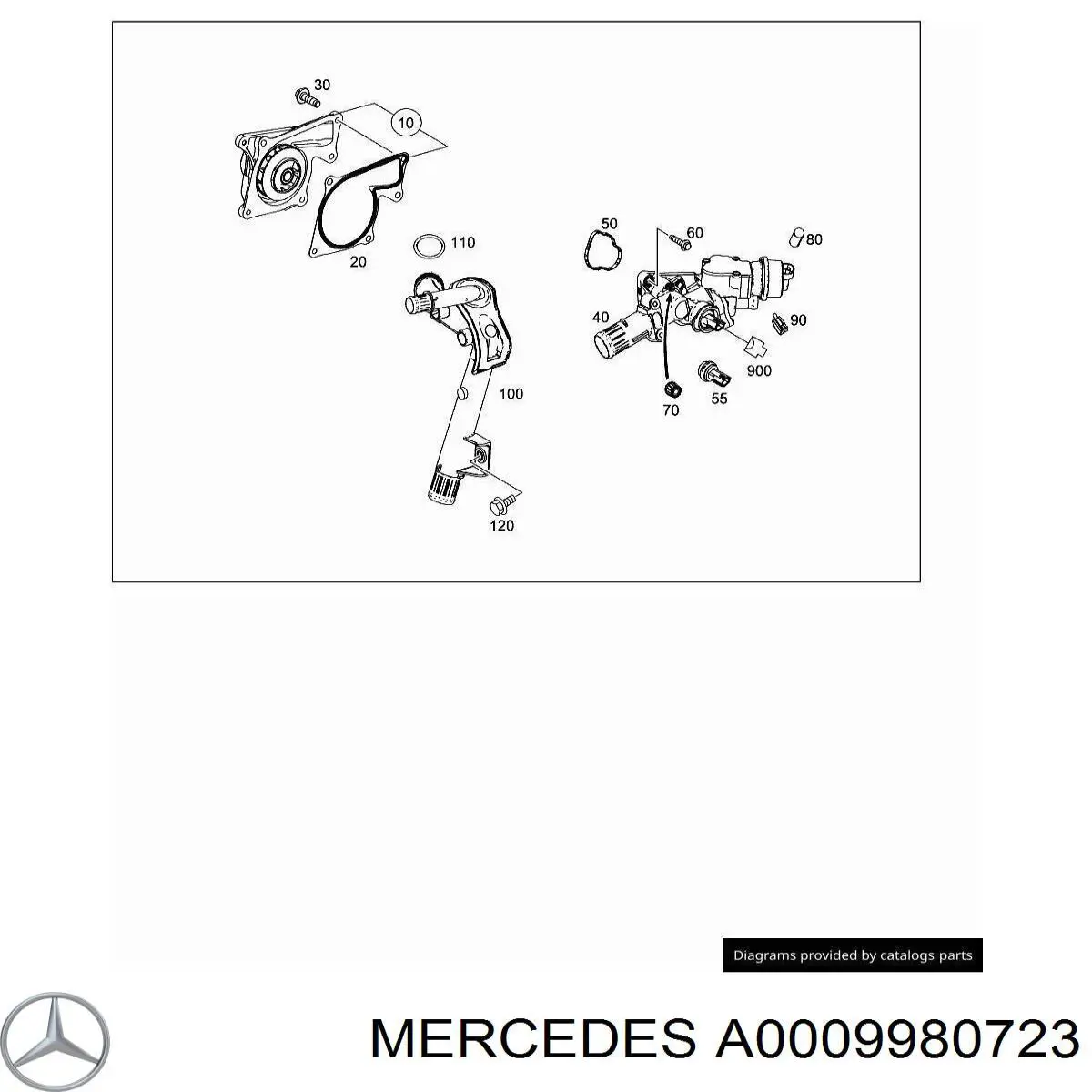  Mercedes A0009980723 preço, a partir de 1,06 USD