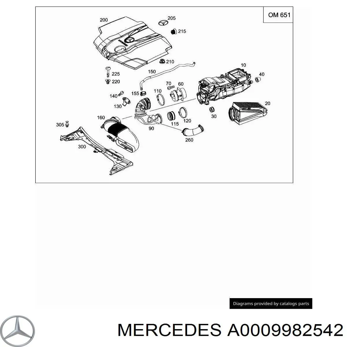  Mercedes A0009982542 preço, a partir de 5,54 USD